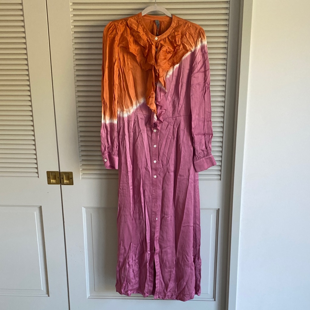 Raquel Allegra Tie-Dye Dress Size 1 /Small